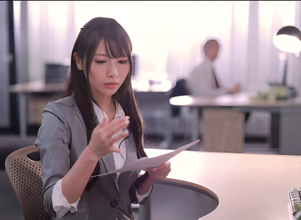 【美人社員レイプ】「あの子、いつか犯したいよな…」男性社員からスケベな目で見られるスレンダーエロ美乳な美人OLが犯される